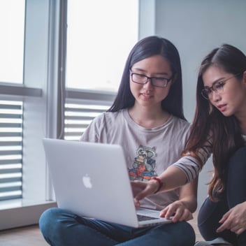 Education students laptop SMU
